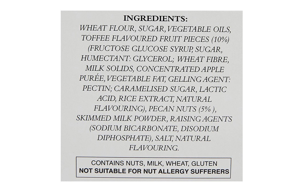 Walker's Toffee & Pecan Biscuits    Box  150 grams